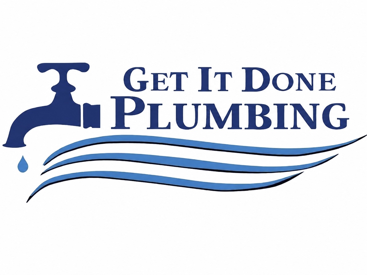 Get It Done Plumbing technician repairing a kitchen sink in Houston